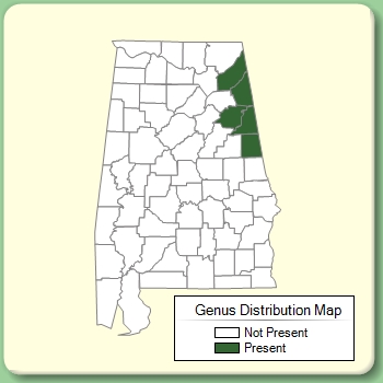 Genus Distribution Map