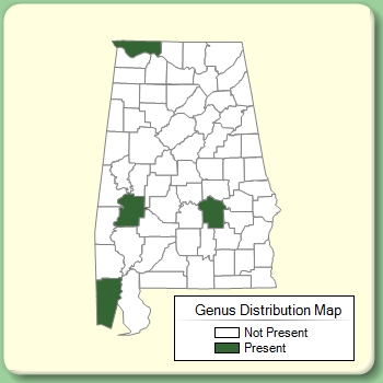 Genus Distribution Map