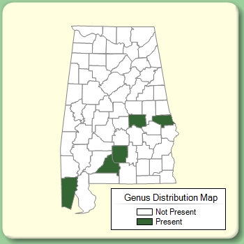 Genus Distribution Map