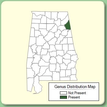 Genus Distribution Map